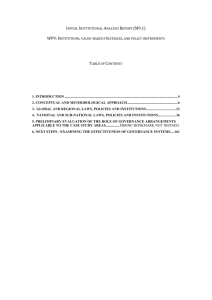 Initial Institutional Analysis Reportv5