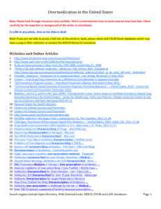 Overmedication in the United States