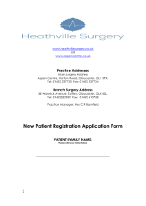 practiceREGform_March15 - Heathville Medical Practice