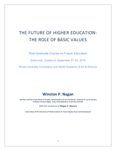Shared Enlightenment and the Future of Higher Education