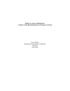 Bodies in a Zone of Indistinction: A History of the Biomedicalization