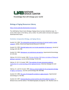 Biology of Aging Resources Library