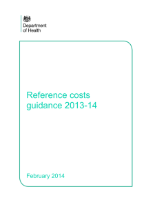 Ref costs guidance