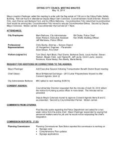 Council Minutes 5/14/14 ORTING CITY COUNCIL MEETING
