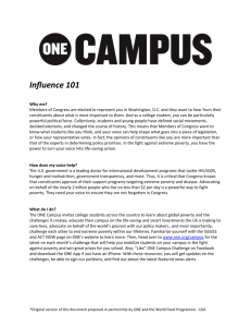 Influence 101 Campus Edition