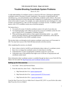 Trouble-Shooting Coordinate System Issues