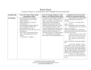 Read Aloud - The Reading & Writing Project