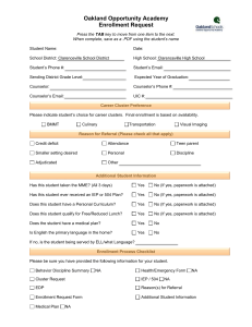 OOA Enrollment Form