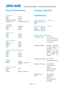 A9800 Technical Specifications