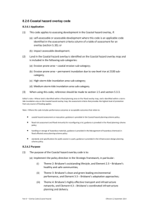 Coastal hazard overlay code