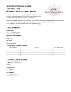 Application Form for All Awards