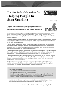 New Zealand Guidelines for Helping People to