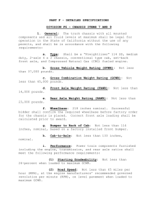 division f6 – chassis items 7 and 9