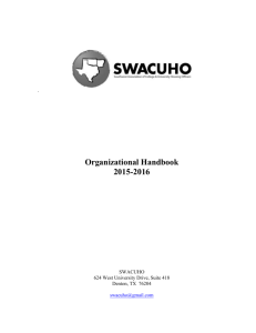 Organizational Handbook
