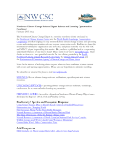 February 2015 Issue - Northwest Climate Science Center