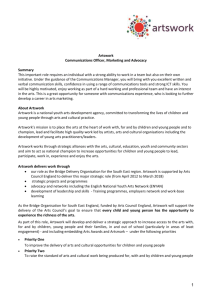 Job Description – Communications Officer (Marketing
