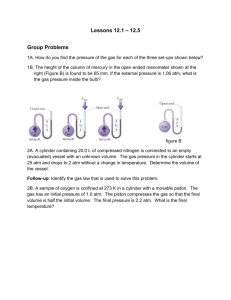 Lessons 12.1 – 12.5 Group Problems