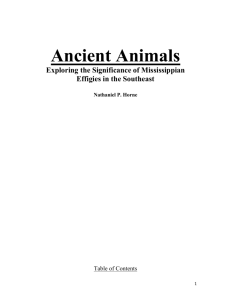 Ancient Animals: Exploring the Significance of Mississippian Effigies