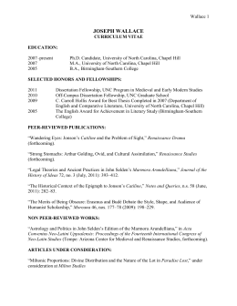 Wallace community college requirements for essays