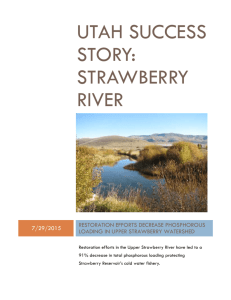 Utah Success Story: Strawberry River