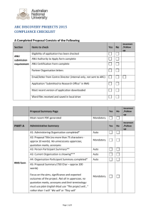 DP15 Compliance Checklist