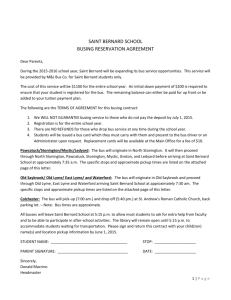 SB Bus Reservation Agreement