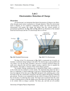 Electrostatics: Detection of Charge - Galileo