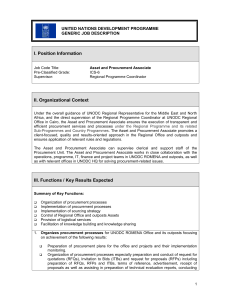 II. Organizational Context - United Nations Office on Drugs and Crime