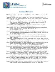 Academic Libraries - Lib