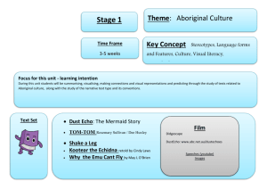 Aboriginal Culture - Glenmore Park Learning Alliance