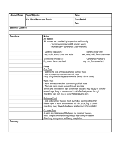 Ch. 13 Cornell Notes