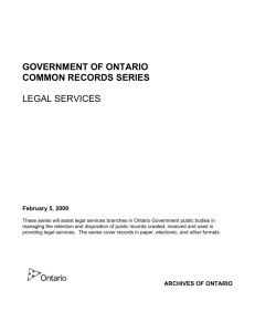 Word - Government of Ontario