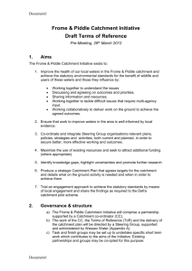 Frome & Piddle Catchment Initiative