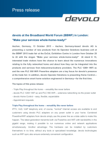 (BBWF) in London: "Make your services whole-home-ready!"