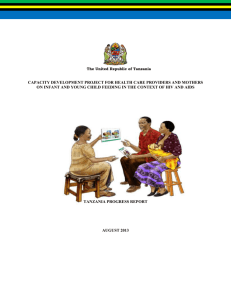 Capacity-Building-TANZANIA-PROGRESS-REPORT