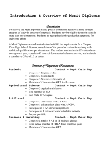 PHS Merit Diploma - Canyon View High School