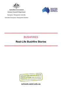 Real-Life Bushfire Stories [WORD 515KB]