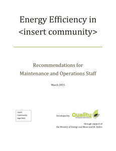Energy Efficiency Materials (Word template)