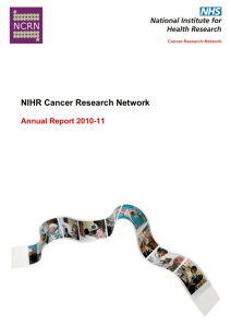 2010-11 Annual Report - NIHR Clinical Research Network