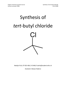 tert-butyl chloride