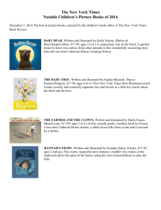 The New York Times Picture Book List 2014