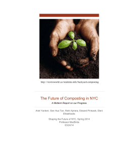 The Future of Composting in NYC