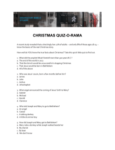 Christmas Quiz-o-Rama