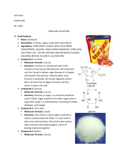 Chem 1010 Project - Josh`s ePortfolio