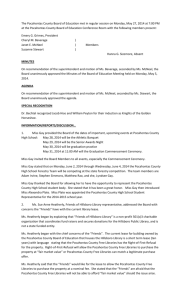 minutes 2014-05-27 - Pocahontas County Board of Education