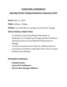 CME: Tobago Paediatric Conference