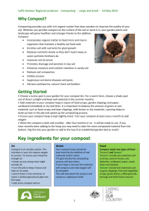 Getting Started with Composting - Coffs Harbour Regional Landcare