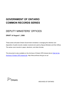 Word - Government of Ontario