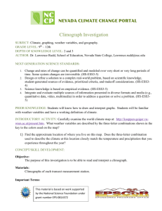 Climograph Investigation (high school)