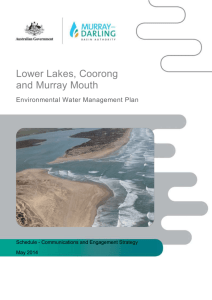 Lower Lakes, Coorong and Murray Mouth
